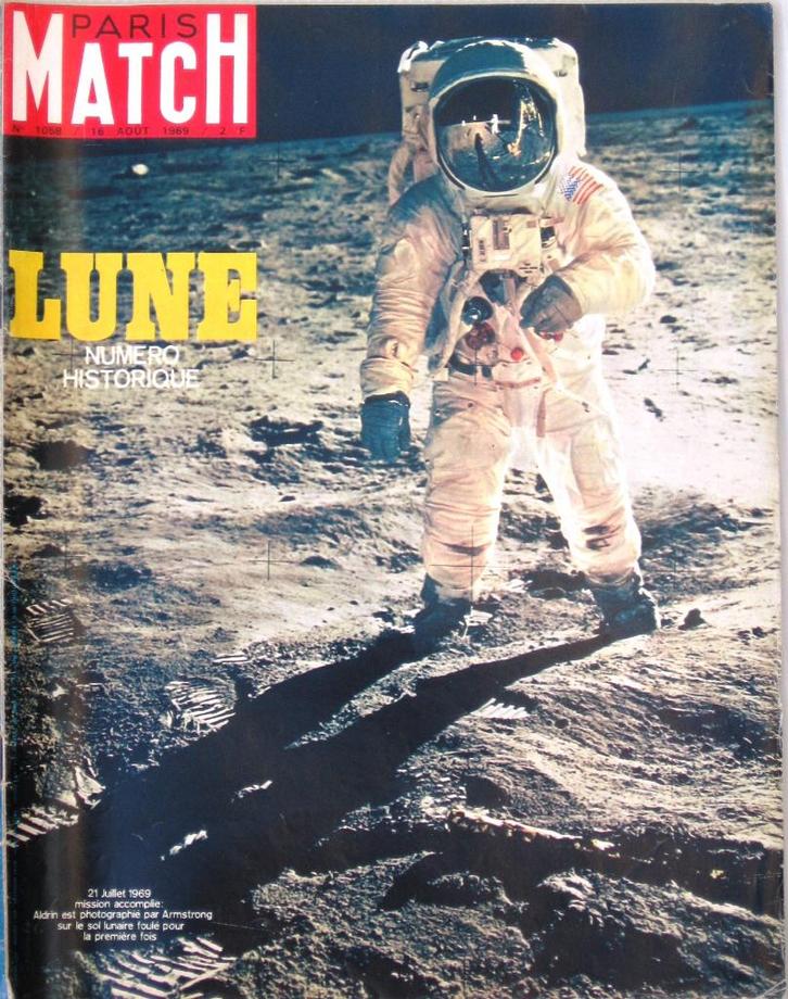 4 magazines Paris-Match Apollo XII 1969, Collections, Revues, Journaux & Coupures, Journal ou Magazine, 1960 à 1980, Enlèvement ou Envoi