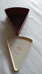 Tupperware spie taart doosje, Ophalen of Verzenden, Gebruikt, Bruin