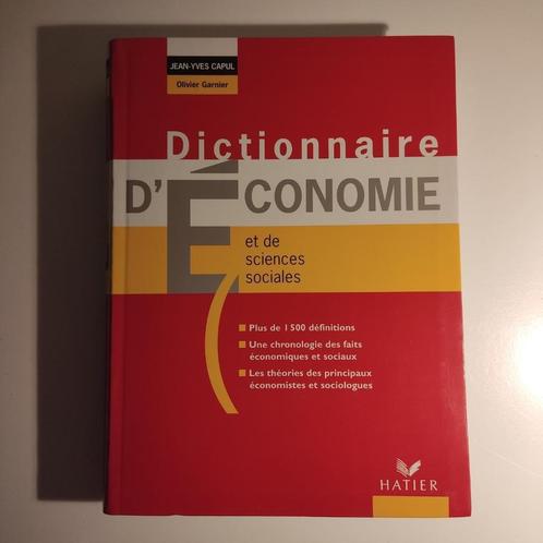 Dictionnaire d'économie et de sciences sociales, Boeken, Economie, Management en Marketing, Nieuw, Economie en Marketing, Ophalen of Verzenden