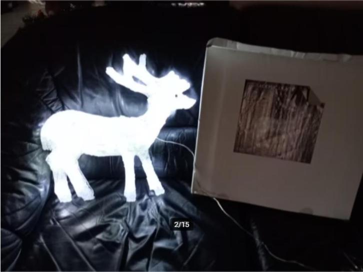 Kerst : verlichting, Kerststal, schoentje, spec. kerstballen, Diversen, Kerst, Gebruikt, Ophalen of Verzenden