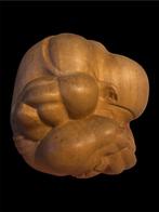 Posture Yogi en bois, Antiquités & Art, Art | Sculptures & Bois, Enlèvement ou Envoi