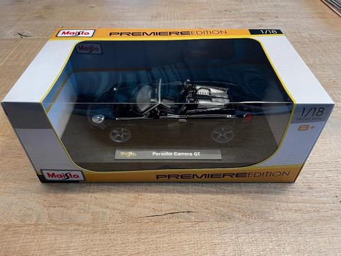 Porsche Carrera GT 1:18 Maisto - Nieuw in doos, Hobby en Vrije tijd, Modelauto's | 1:18, Nieuw, Auto, Maisto, Ophalen of Verzenden