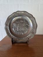 tinnen borden, oudenaarde embleem en 5 lepels, Antiek en Kunst, Ophalen