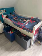 Bopita volledige slaapkamer, Huis en Inrichting, Ophalen, Gebruikt, Eenpersoons, Met opbergplaats overal