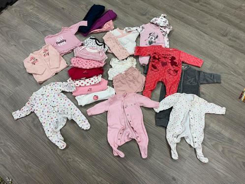 Pakket meisjeskledij maat 50/56, Kinderen en Baby's, Babykleding | Maat 56, Gebruikt, Meisje, Overige typen, Ophalen