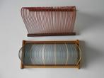 2 vintage LP & singles platenrekken, Verzamelen, Ophalen of Verzenden, Huis en Inrichting
