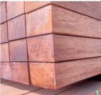 Poutres en merbau, Doe-het-zelf en Bouw, Hout en Planken, Ophalen, Minder dan 25 mm, Nieuw, 300 cm of meer