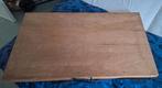 TE HUUR! Hersluitbare houten tafel op poten 200x60cm, Ophalen, Gebruikt