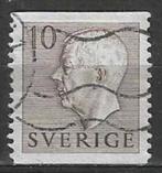 Suède 1954 - Yvert 381 - Roi Gustave VI (ST), Timbres & Monnaies, Timbres | Europe | Scandinavie, Envoi, Suède, Affranchi
