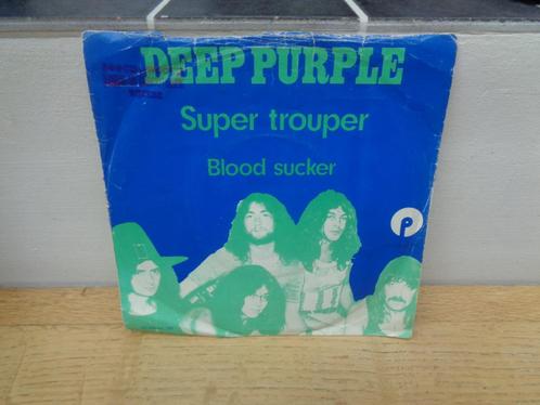 Deep Purple single "Super Trouper/Blood Sucker" [NL.-1973], CD & DVD, Vinyles Singles, Utilisé, Single, Rock et Metal, 7 pouces