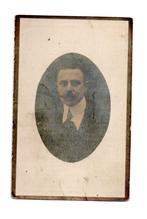 doodsprentje spion zelzate + gefusilleerd Gent 1917, Verzamelen, Bidprentjes en Rouwkaarten, Ophalen of Verzenden, Rouwkaart