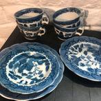 assiette / tasse ancienne porcelaine de chine blanc et bleu, Antiek en Kunst