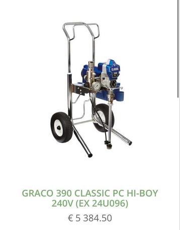 Graco high boy pc90 full option, Enlèvement