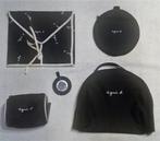 Ensemble de trousse de toilette " Agnès B ", Ophalen, Nieuw, Zwart, Dame