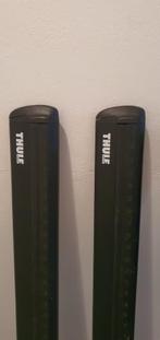 DakdragersThule wingbars Black + Thule 754 nieuwstaat, Auto diversen, Dakdragers, Ophalen, Zo goed als nieuw