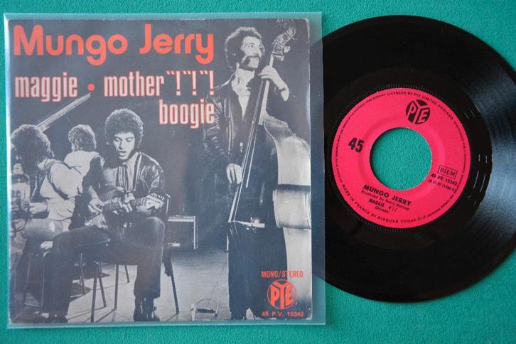 Mungo Jerry — Maggie/Mère « ! » ! » ! Boogie - H, CD & DVD, Vinyles Singles, Utilisé, Single, Rock et Metal, 7 pouces, Enlèvement ou Envoi