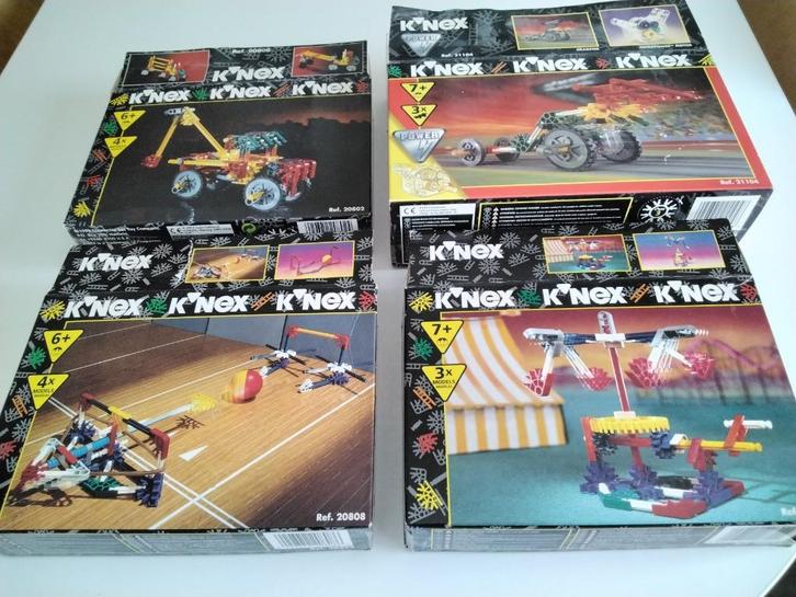4 dozen K'NEX bouwspeels/kinderen van 6 jaar en ouder, Kinderen en Baby's, Speelgoed | Educatief en Creatief, Zo goed als nieuw