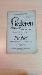 Liederen voor ons volk - gedrukte muziek (7 nummers), Ophalen, Gelezen, Overige onderwerpen