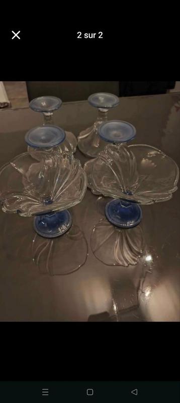 6 coupes à glace  beschikbaar voor biedingen