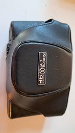 konica C35 zwarte lederen opberghoes, Audio, Tv en Foto, Ophalen of Verzenden, Gebruikt