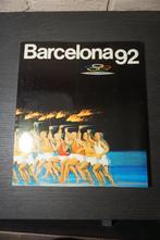 sportboek olympische spelen barcelona 1992, Ophalen of Verzenden