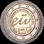 2 euro herdenkingsmunt belgië 2010 EU voorzitterschap, Postzegels en Munten, Munten | Europa | Euromunten, Ophalen of Verzenden