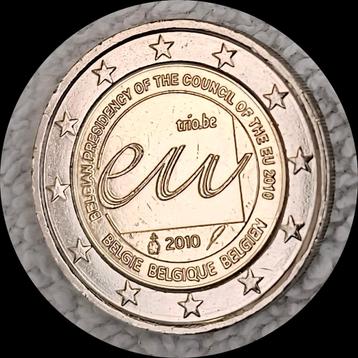 2 euro herdenkingsmunt belgië 2010 EU voorzitterschap beschikbaar voor biedingen