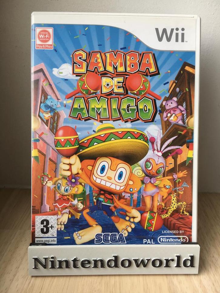 Samba De Amigo (Wii), Games en Spelcomputers, Games | Nintendo Wii, Zo goed als nieuw, Ophalen of Verzenden