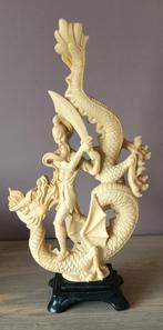 Draak met drakenvechter, Verzamelen, Ophalen of Verzenden, Gebruikt