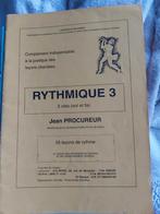 Rythmique 3 de  Jean procureur, Musique & Instruments, Enlèvement ou Envoi