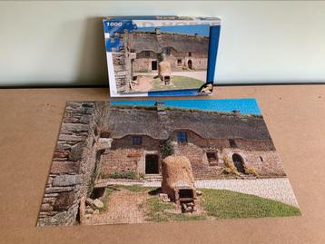 Puzzel village le poul Fetan - 1000 stukjes - COMPLEET beschikbaar voor biedingen
