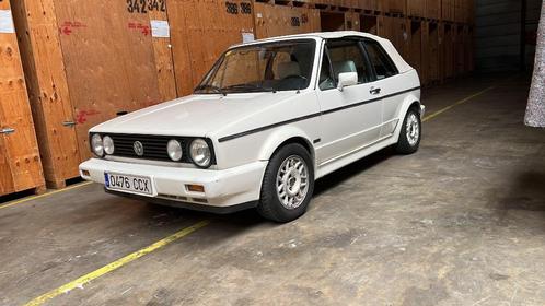 VW Golf 1 Cabrio 53.000 km, Auto's, Volkswagen, Bedrijf, Te koop, Golf, Centrale vergrendeling, Lichtmetalen velgen, Open dak