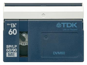 TDK Mini DV SP/LP 60/90 - DVM60 - Zo goed als nieuw beschikbaar voor biedingen
