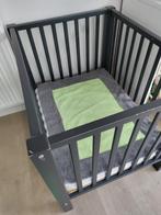 Babypark Quax met matras Multicare JuniorBeddding, Ophalen, Gebruikt, Rechthoekig, In hoogte verstelbaar