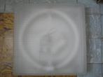 Vierkante plafondlamp ronde neonlamp (44X44 cm), Ophalen, Gebruikt, Vintage