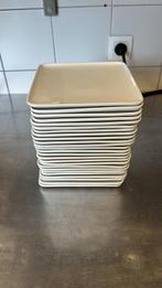 25 bordjes 18.5cm x 18.5cm, Huis en Inrichting, Keuken | Servies, Ophalen of Verzenden, Gebruikt, Porselein, Bord(en)