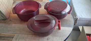 Microcook set van tupperware (demo model)+gratis verzending, Enlèvement ou Envoi, Neuf