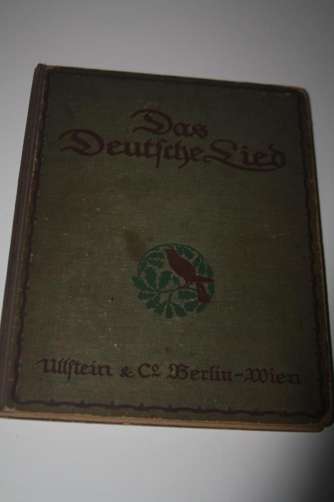 Das Deutsche lied , boek druk 1911 , bladmuziek, Antiek en Kunst, Antiek | Boeken en Manuscripten, Ophalen of Verzenden
