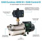Regenwater pomp DAB EuroInox 40/50 M + DAB Control-D, Enlèvement, Neuf
