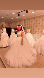 Elegente Bruidsjurk met sluier 🤍 NIEUWPRIJS 600€, Kleding | Dames, Trouwkleding en Trouwaccessoires, Trouwjurk, Wit, Zo goed als nieuw