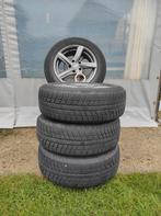 4 Michelin winterbanden op velgen, Auto-onderdelen, Banden en Velgen, Ophalen, Winterbanden, Velg(en)