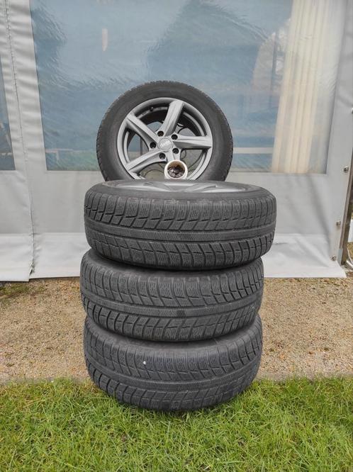 4 Michelin winterbanden op velgen, Auto-onderdelen, Banden en Velgen, Velg(en), Winterbanden, Ophalen
