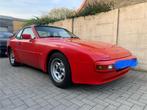 Porsche 944 serie 1 1983, Auto's, Porsche, Achterwielaandrijving, Zwart, 4 cilinders, Lederen bekleding