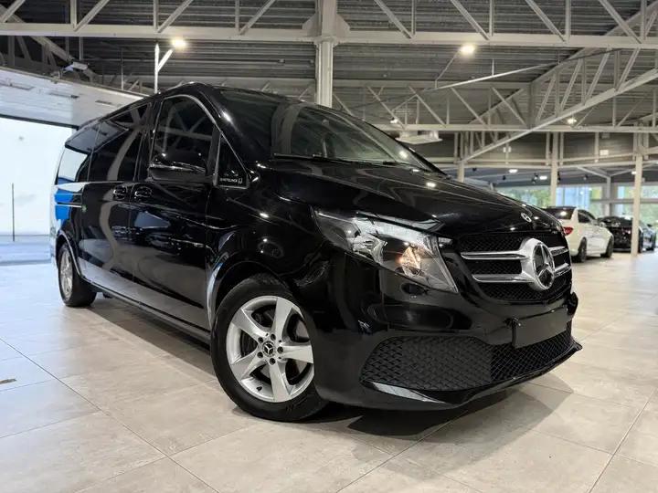 Mercedes-Benz V 220 d extralang 9G-TRONIC- Leder|Camera, Auto's, Mercedes-Benz, Bedrijf, Te koop, V-Klasse, Bluetooth, Diesel