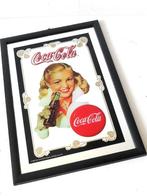 Vintage spiegel met retro reclame Coca-Cola, Verzamelen, Ophalen of Verzenden, Huis en Inrichting