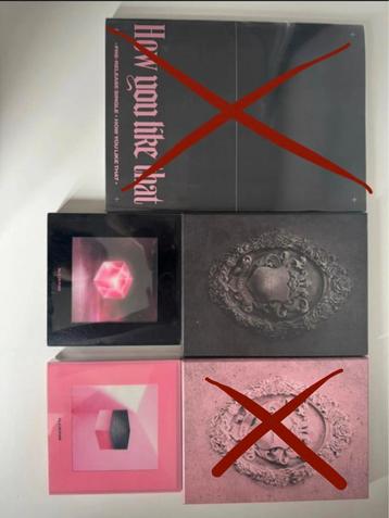 All BlackPink albums full ver. beschikbaar voor biedingen