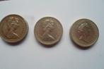 zeldzame drie munten één pond Queen Elizabeth 2 schrijffout, Postzegels en Munten, Munten | Europa | Niet-Euromunten, Ophalen of Verzenden