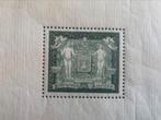 Belgisch blok 2 armen van Antwerpen 1930 negen scharnieren, Met stempel, Koninklijk huis, Ophalen of Verzenden, Postfris