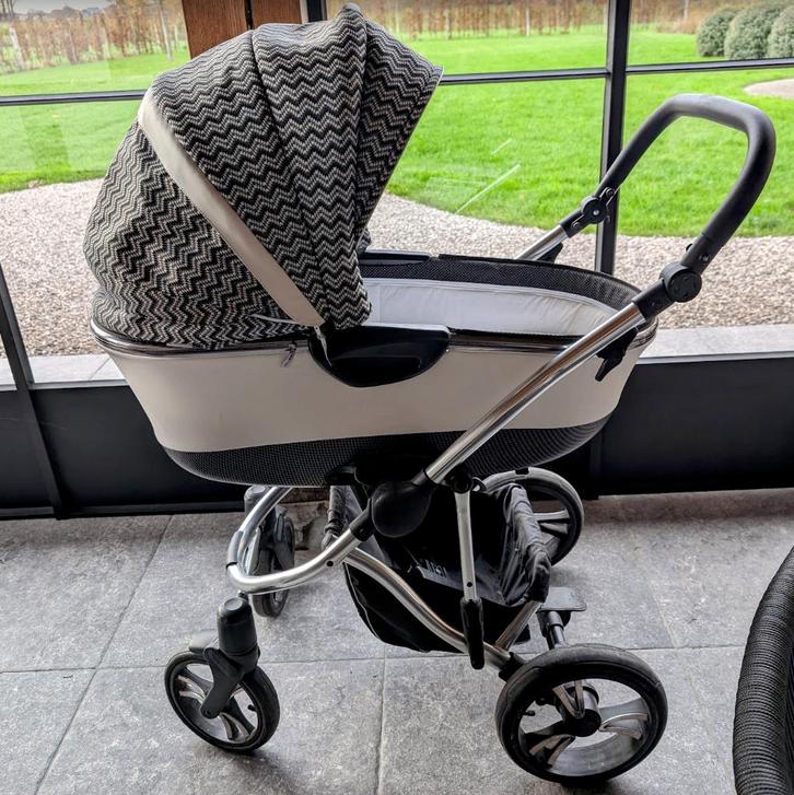 Poussette 2 en 1 Bebetto Bresso Premium, Enfants & Bébés, Poussettes & Combinaisons, Utilisé, Poussette, Autres marques, Pneus