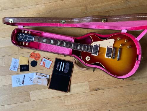 Gibson Les Paul 1958 reissue custom shop VOS (2022), Musique & Instruments, Instruments à corde | Guitares | Électriques, Comme neuf